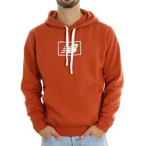 FELPA CAPPUCCIO ARANCIO